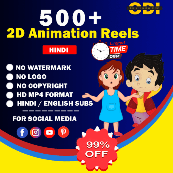 2D Animation Reels Bundle