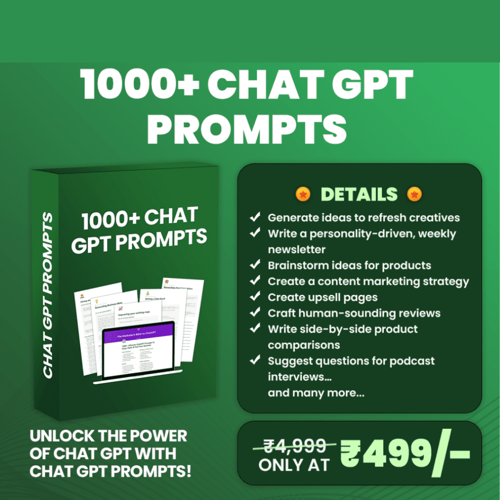 Chat GPT Prompts