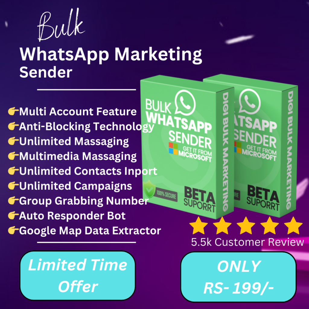 WhatsApp marketing software