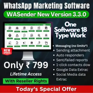 WhatsApp Marketing Software Reseller Account